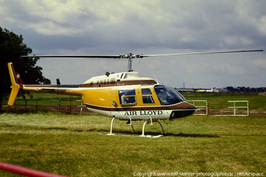 Air Lloyd Bell 206B-3 JetRanger III (D-HIPI) | Photo 372544