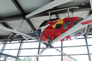 The Flying Bulls MBB Bo-105M (D-HTDM) at  Bückeburg Helicopter Museum, Germany