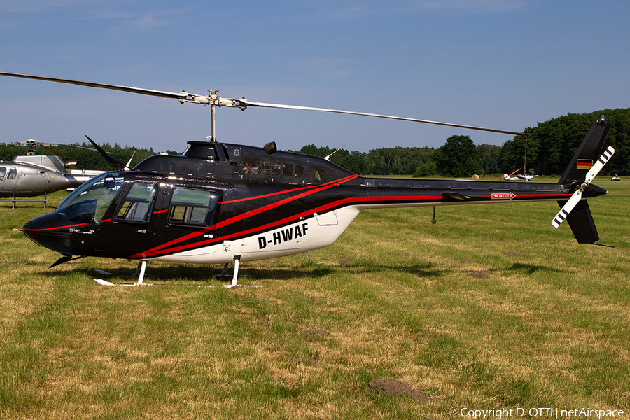 (Private) Bell 206B-3 JetRanger III (D-HWAF) | Photo 580911