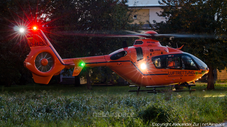 German Interior Ministry - Luftrettung Eurocopter EC135 T2+ (D-HZSB) | Photo 476766