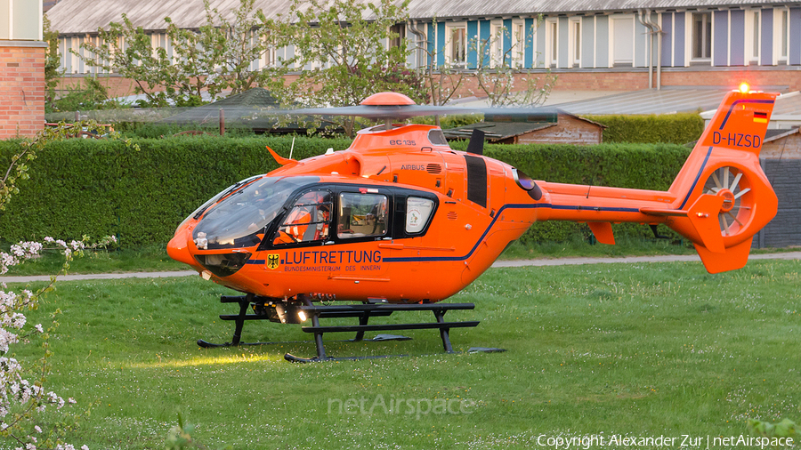 German Interior Ministry - Luftrettung Eurocopter EC135 T2+ (D-HZSD) | Photo 446896
