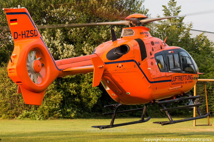 German Interior Ministry - Luftrettung Eurocopter EC135 T2+ (D-HZSD) | Photo 457740