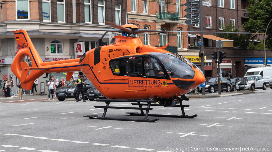 German Interior Ministry - Luftrettung Eurocopter EC135 T2+ (D-HZSD) | Photo 518109