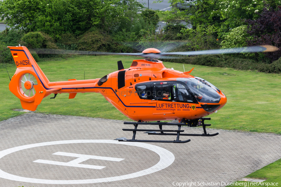 German Interior Ministry - Luftrettung Eurocopter EC135 T2+ (D-HZSE) | Photo 160670