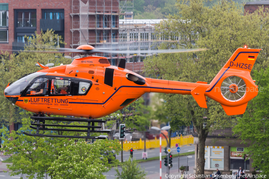 German Interior Ministry - Luftrettung Eurocopter EC135 T2+ (D-HZSE) | Photo 160671