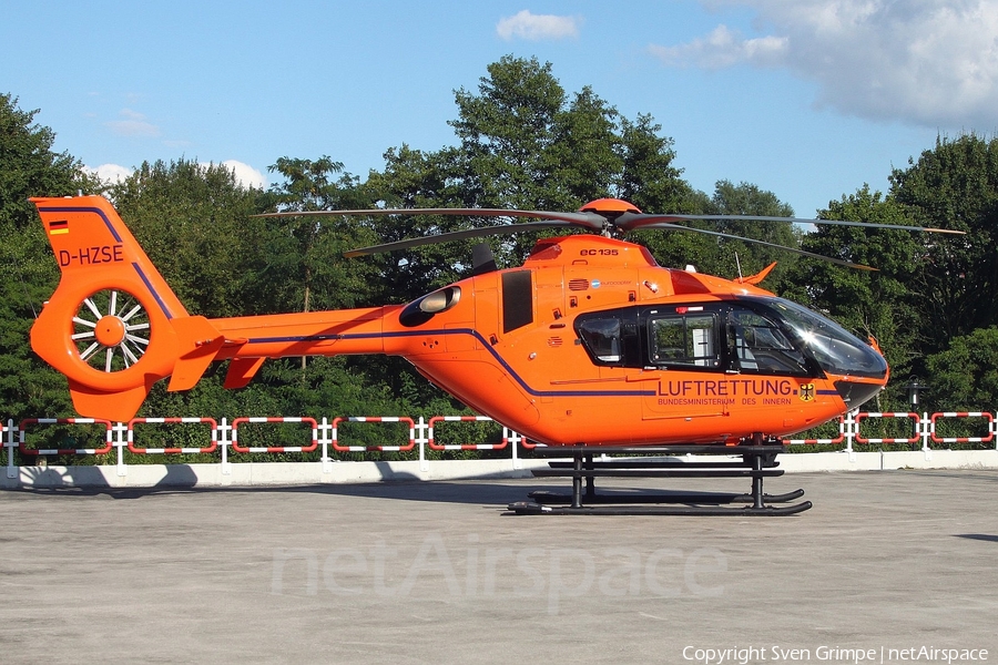 German Interior Ministry - Luftrettung Eurocopter EC135 T2+ (D-HZSE) | Photo 30803
