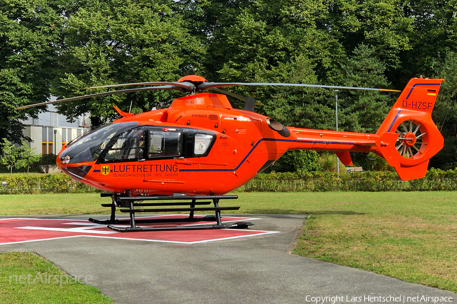 German Interior Ministry - Luftrettung Eurocopter EC135 T2+ (D-HZSF) | Photo 401716