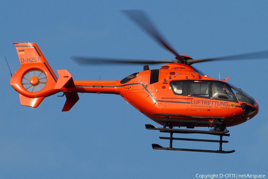 German Interior Ministry - Luftrettung Eurocopter EC135 T2+ (D-HZSI) | Photo 488684