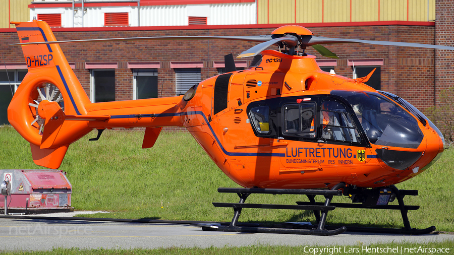German Interior Ministry - Luftrettung Eurocopter EC135 T2+ (D-HZSP) | Photo 107447