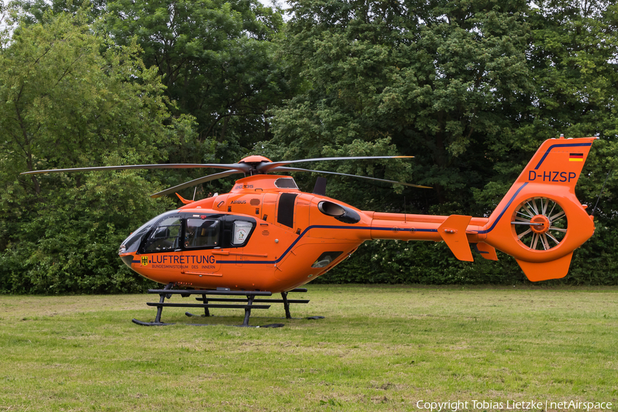 German Interior Ministry - Luftrettung Eurocopter EC135 T2+ (D-HZSP) | Photo 389166
