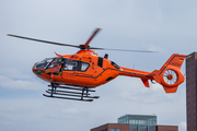 German Interior Ministry - Luftrettung Eurocopter EC135 T2+ (D-HZSP) at  Hamburg Harbour, Germany