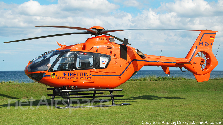 German Interior Ministry - Luftrettung Eurocopter EC135 T2+ (D-HZSP) | Photo 307426