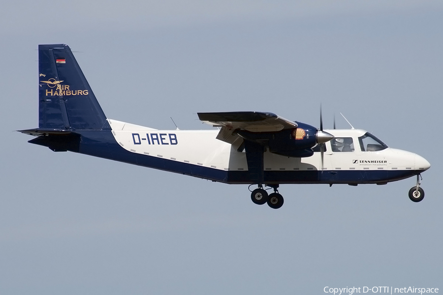 Air Hamburg Britten-Norman BN-2A-8 Islander (D-IAEB) | Photo 163730