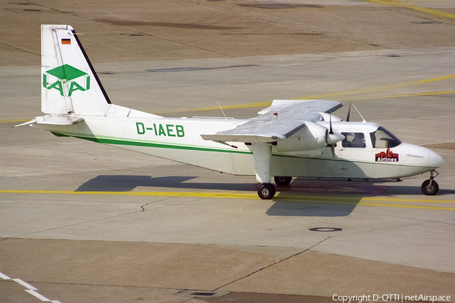 IAAI Air Service Britten-Norman BN-2A-8 Islander (D-IAEB) | Photo 411887