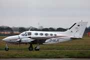 (Private) Cessna 414 Chancellor (D-IAJK) at  Bournemouth - International (Hurn), United Kingdom