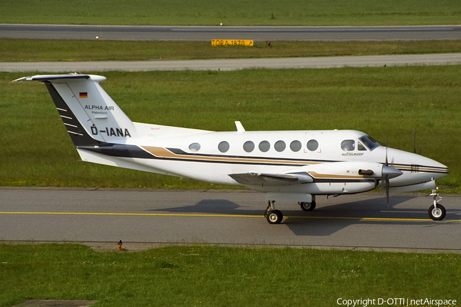 Alpha Air Beech King Air B200 (D-IANA) | Photo 406778