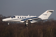 (Private) Cessna 525 Citation CJ1+ (D-ICAO) at  Hamburg - Fuhlsbuettel (Helmut Schmidt), Germany