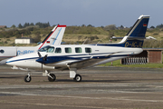 AirShampoo Flight Academy. Cessna T303 Crusader (D-ICJL) at  Sylt/Westerland, Germany