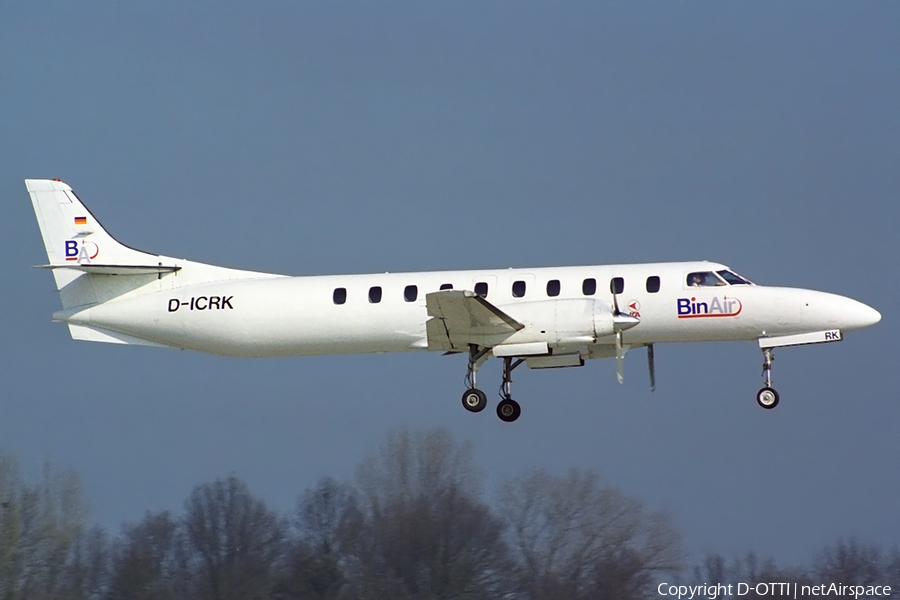 BinAir Aero Services Fairchild SA226TC Metro II (D-ICRK) | Photo 386682