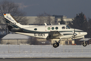 Air Tempelhof Beech 65-88 Queen Air (D-IDEY) at  Salzburg - W. A. Mozart, Austria