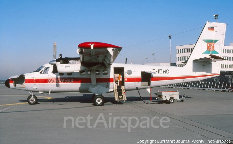 Hadag Air de Havilland Canada DHC-6-300 Twin Otter (D-IDHC) | Photo 404153