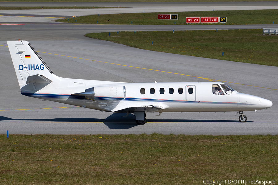 Heli-Flight Cessna 551 Citation II SP (D-IHAG) | Photo 380583