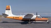 ESS Luftfahrtunternehmen Aero Commander 520 (D-IHHS) at  Helgoland, Germany