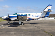 (Private) Cessna T303 Crusader (D-IHKL) at  Itzehoe - Hungriger Wolf, Germany