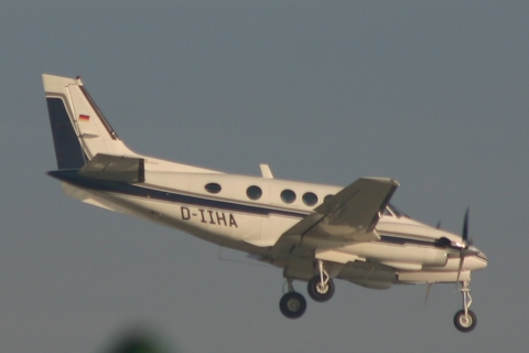 (Private) Beech C90 King Air (D-IIHA) at  Zurich - Kloten, Switzerland