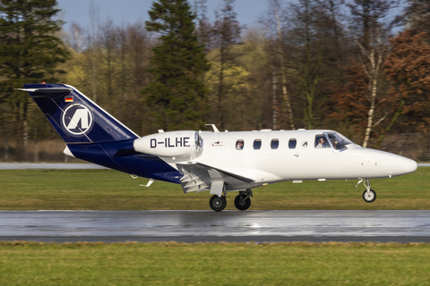 Atlas Air Service Cessna 525 Citation CJ1+ (D-ILHE) at  Hamburg - Fuhlsbuettel (Helmut Schmidt), Germany