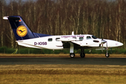 Heli-Flight Piper PA-42-720 Cheyenne IIIA (D-IOSB) at  Lübeck-Blankensee, Germany