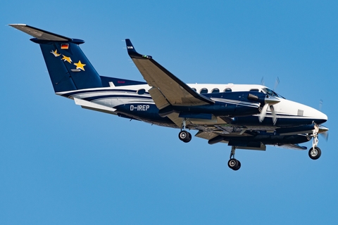 (Private) Beech King Air 260 (D-IREP) at  Hamburg - Fuhlsbuettel (Helmut Schmidt), Germany