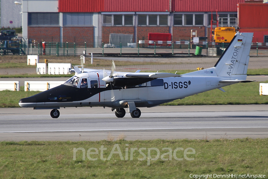 SVEGE Flight Inspection Vulcanair P.68 Observer 2 (D-ISGS) | Photo 443616