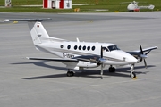 Air Hamburg Beech King Air B200 (D-ISKY) at  Innsbruck - Kranebitten, Austria