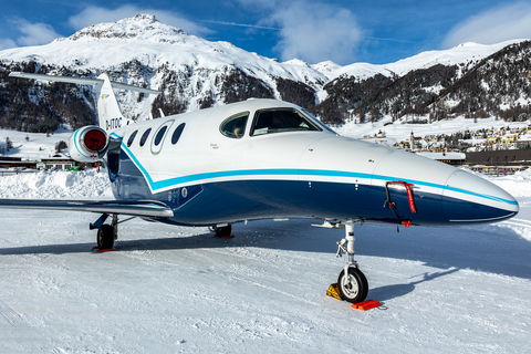 Exxaero Raytheon 390 Premier IA (D-ITOC) at  Samedan - St. Moritz, Switzerland