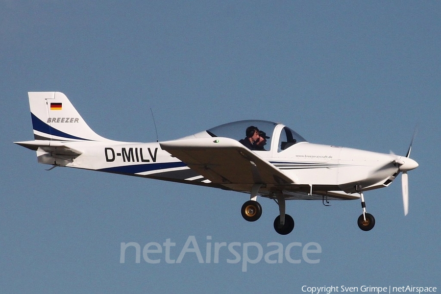 Itzehoer Luftsportverein Aerostyle Breezer B400 (D-MILV) | Photo 41389