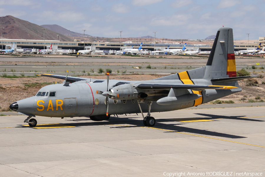 Spanish Air Force (Ejército del Aire) Fokker F27-200 Maritime (D.2-03) | Photo 128365