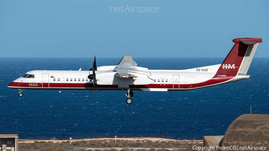 Heli Malongo (HM) Airways Bombardier DHC-8-402Q (D2-EUO) | Photo 451065