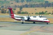 Heli Malongo (HM) Airways Bombardier DHC-8-402Q (D2-EUP) at  Lanseria International, South Africa