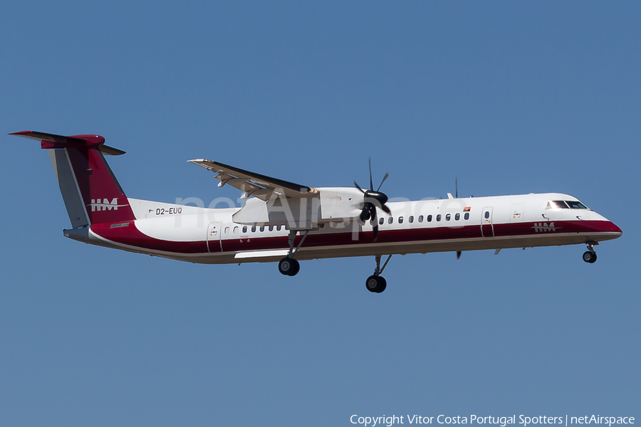 Heli Malongo (HM) Airways Bombardier DHC-8-402Q (D2-EUQ) | Photo 104396