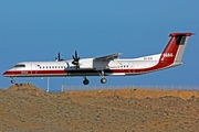 Heli Malongo (HM) Airways Bombardier DHC-8-402Q (D2-EUQ) at  Gran Canaria, Spain