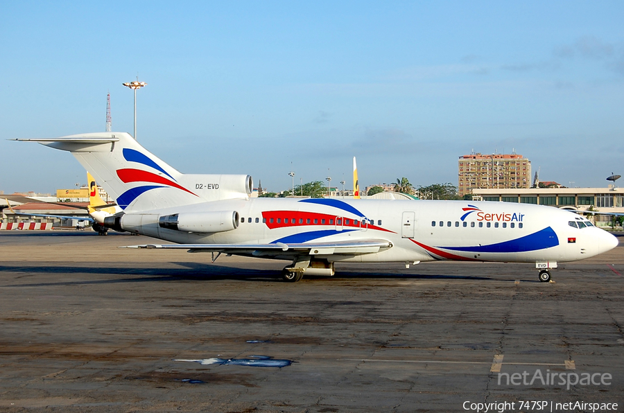 ServisAir Boeing 727-29C (D2-EVD) | Photo 37868