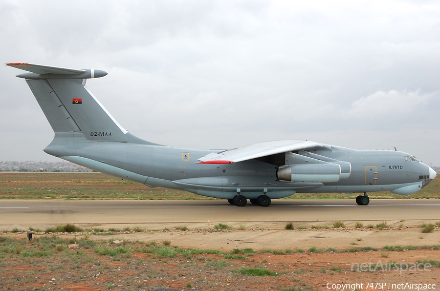 Angolan Air Force Ilyushin Il-76TD (D2-MAA) | Photo 92109