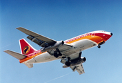 TAAG Angola Airlines Boeing 737-2M2(Adv) (D2-TBD) at  Johannesburg - O.R.Tambo International, South Africa