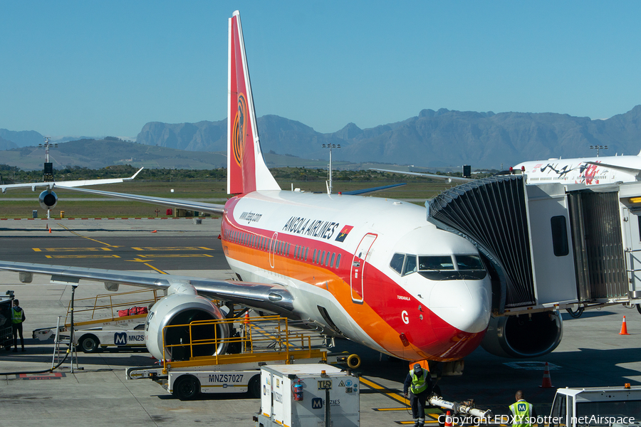 TAAG Angola Airlines Boeing 737-7M2 (D2-TBG) | Photo 521489