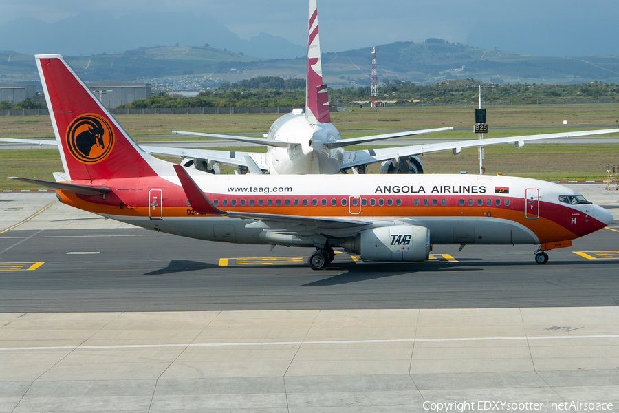 TAAG Angola Airlines Boeing 737-7M2 (D2-TBH) | Photo 521490