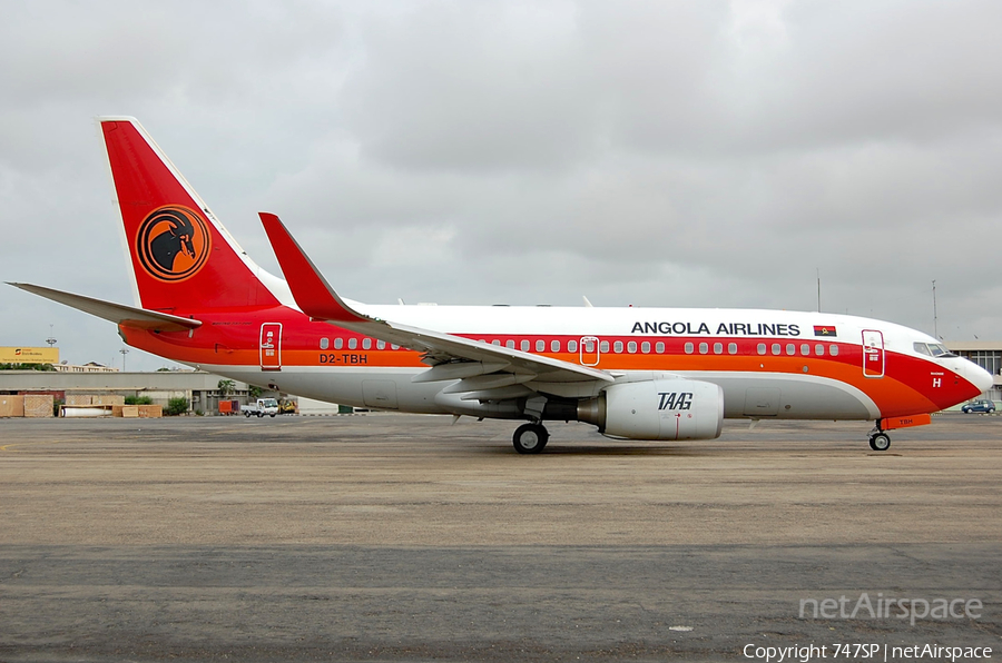 TAAG Angola Airlines Boeing 737-7M2 (D2-TBH) | Photo 38443