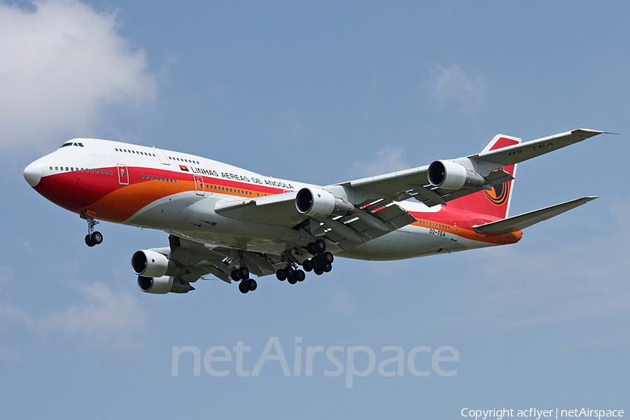 TAAG Angola Airlines Boeing 747-312 (D2-TEA) | Photo 205502