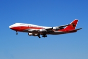 TAAG Angola Airlines Boeing 747-357 (D2-TEB) at  Johannesburg - O.R.Tambo International, South Africa