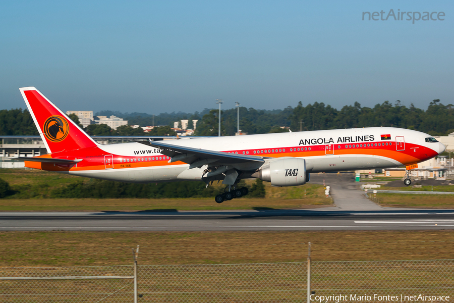 TAAG Angola Airlines Boeing 777-2M2(ER) (D2-TEE) | Photo 52683